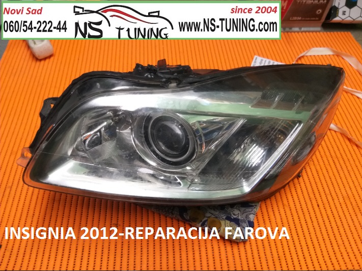 opel insignia 2011 d1s sijalica trafo 5dv 009 720 reparacija servis popravka farova novi sad